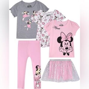 Disney Girls 5 piece Minnie Mouse Outfit Set | 3T | NWT